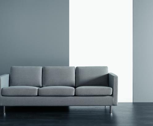 3-Sitzer „Johan“ Chrome Steelcut Trio 2 133