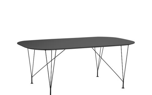 Esstisch „Inter“ Schwarz Schwarz