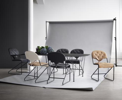 Esstisch „Inter“ Schwarz Schwarz