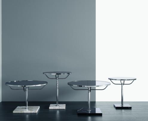 Pronto Chrome, weißer und schwarzer Marmor